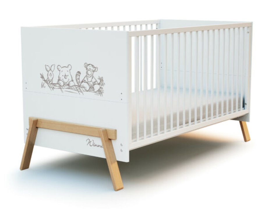 AT4 Lit Evolutif 70X140Cm Canaille Disney Winnie - At4 Evolutifs