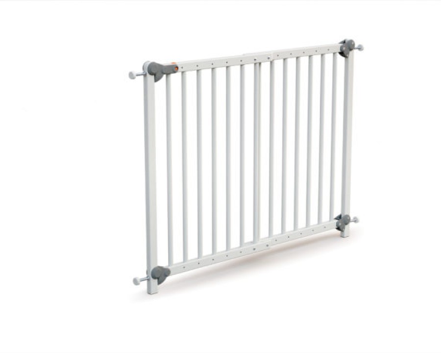 AT4 Barriere De Securite Extensible Webaby Blanc & Gris - At4 Extensibles